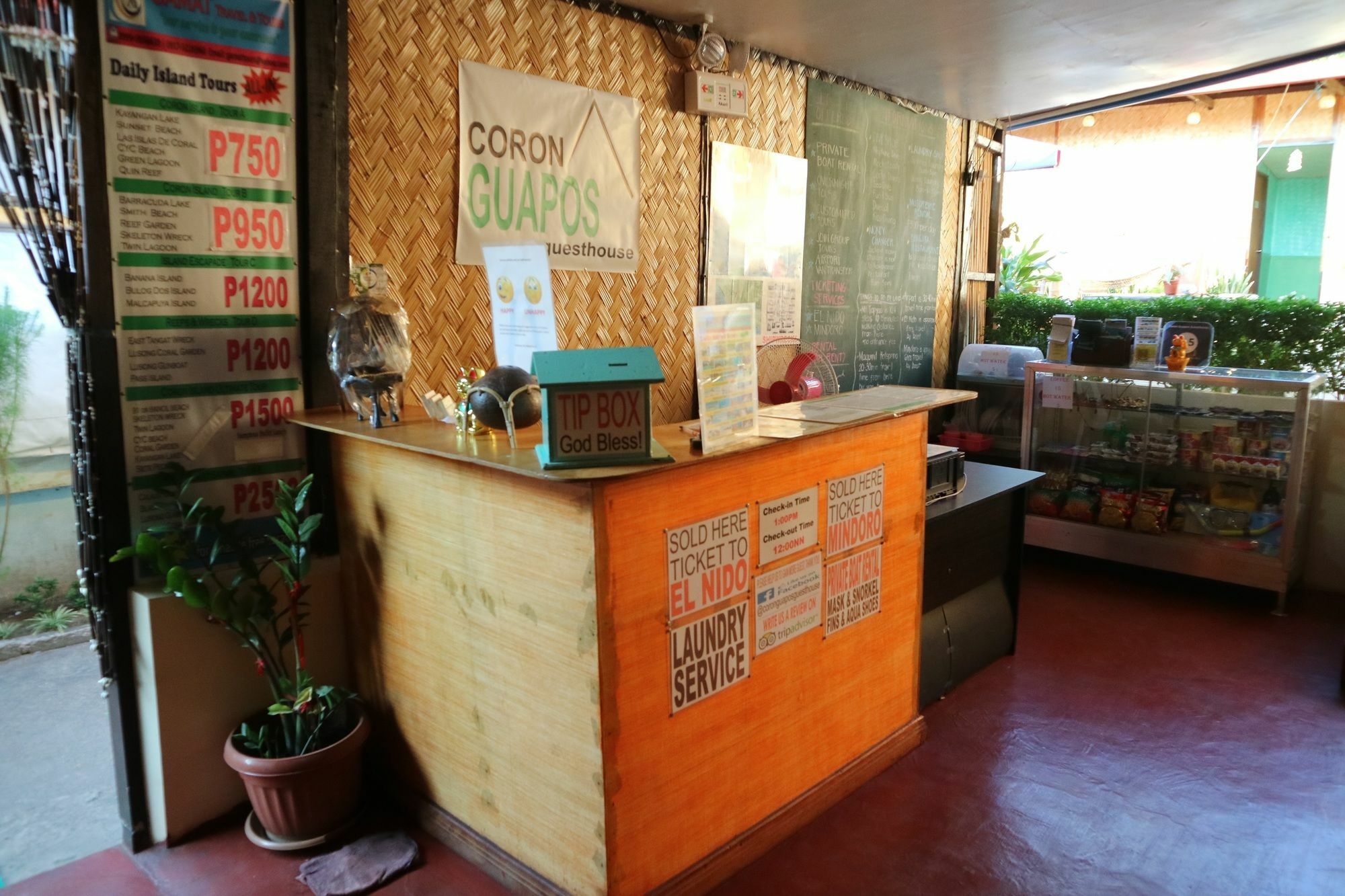 Coron Guapos Guesthouse Kültér fotó